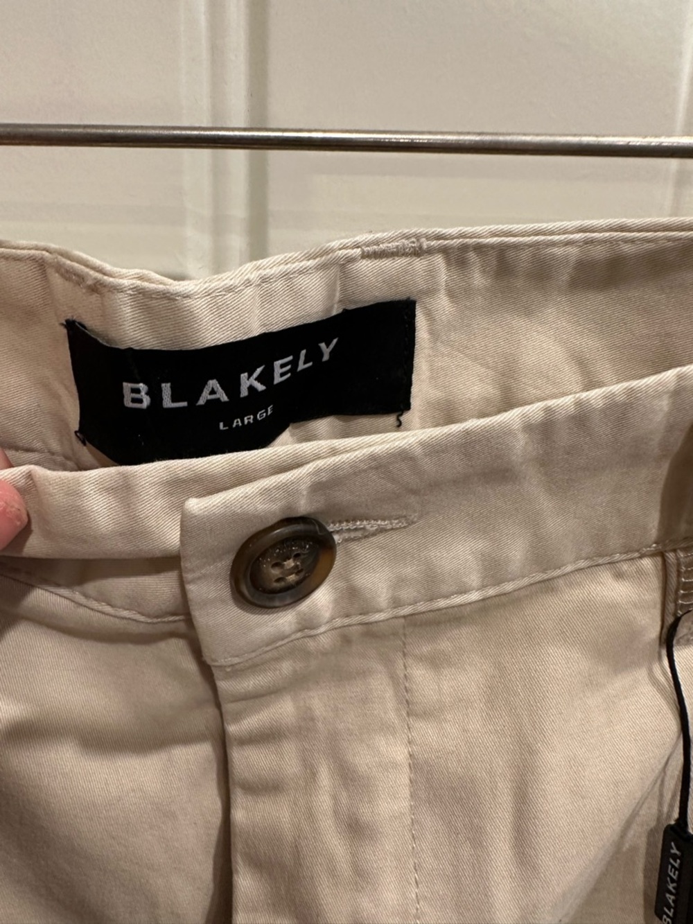 Blakely Men's Chinos in Light Beige - Picture 6 of 14